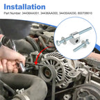 Alternator Power Steering Pump Tensioner Kit for Subaru Forester (1998–2008)