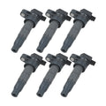Set of 6 Ignition Coils for Hyundai Sonata (2006–2010) & Santa Fe (2007–2014) & Kia Sedona (2007–2014)