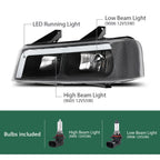 LED Tube Headlights for Chevrolet Express GMC Savana (2003–2023)