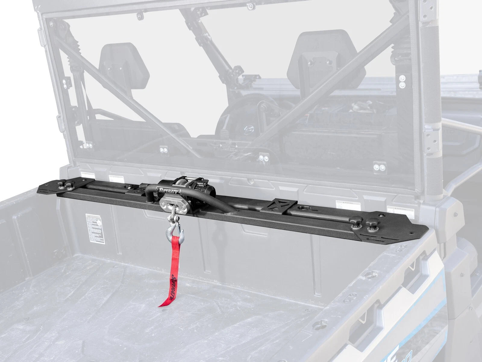 SuperATV Bed Winch for CFMoto UForce 1000 (2019–2023)