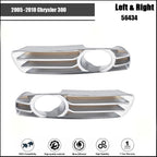 Chrome Front Bumper Fog Light Trim Cover for Chrysler 300 (2005–2010)
