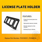 Front Bumper License Plate Bracket for Toyota Tundra (2014–2021)