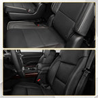 Leather Bottom Seat Cover for GMC Sierra 1500/2500HD/3500HD (2014–2018)
