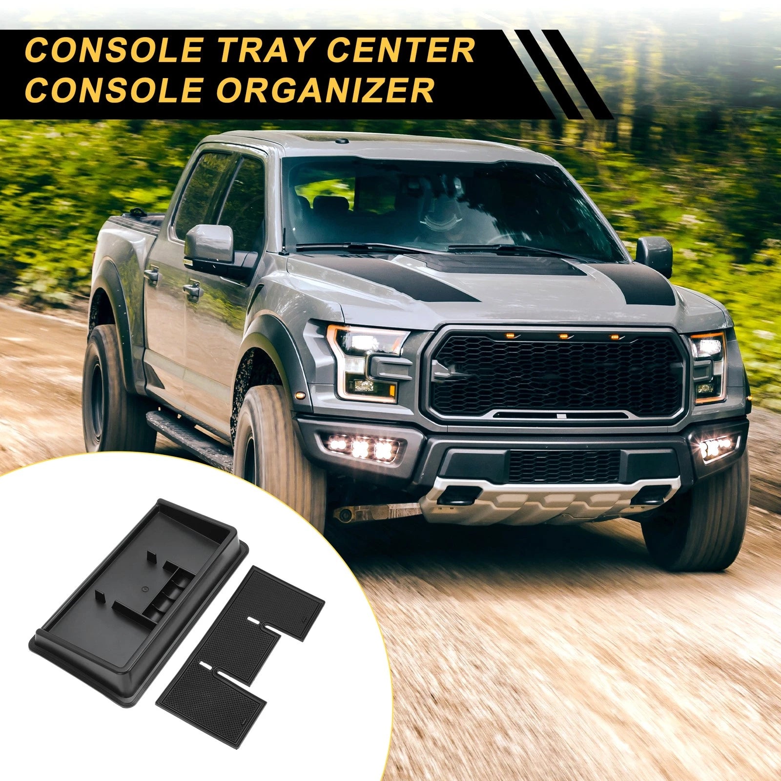 Center Console Armrest Organizer Tray for Suzuki Jimny JB64 JB74 (2018–2025)
