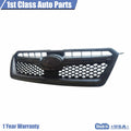 Front Upper Grille with Glossy Black Trim for Subaru Crosstrek (2016–2017)