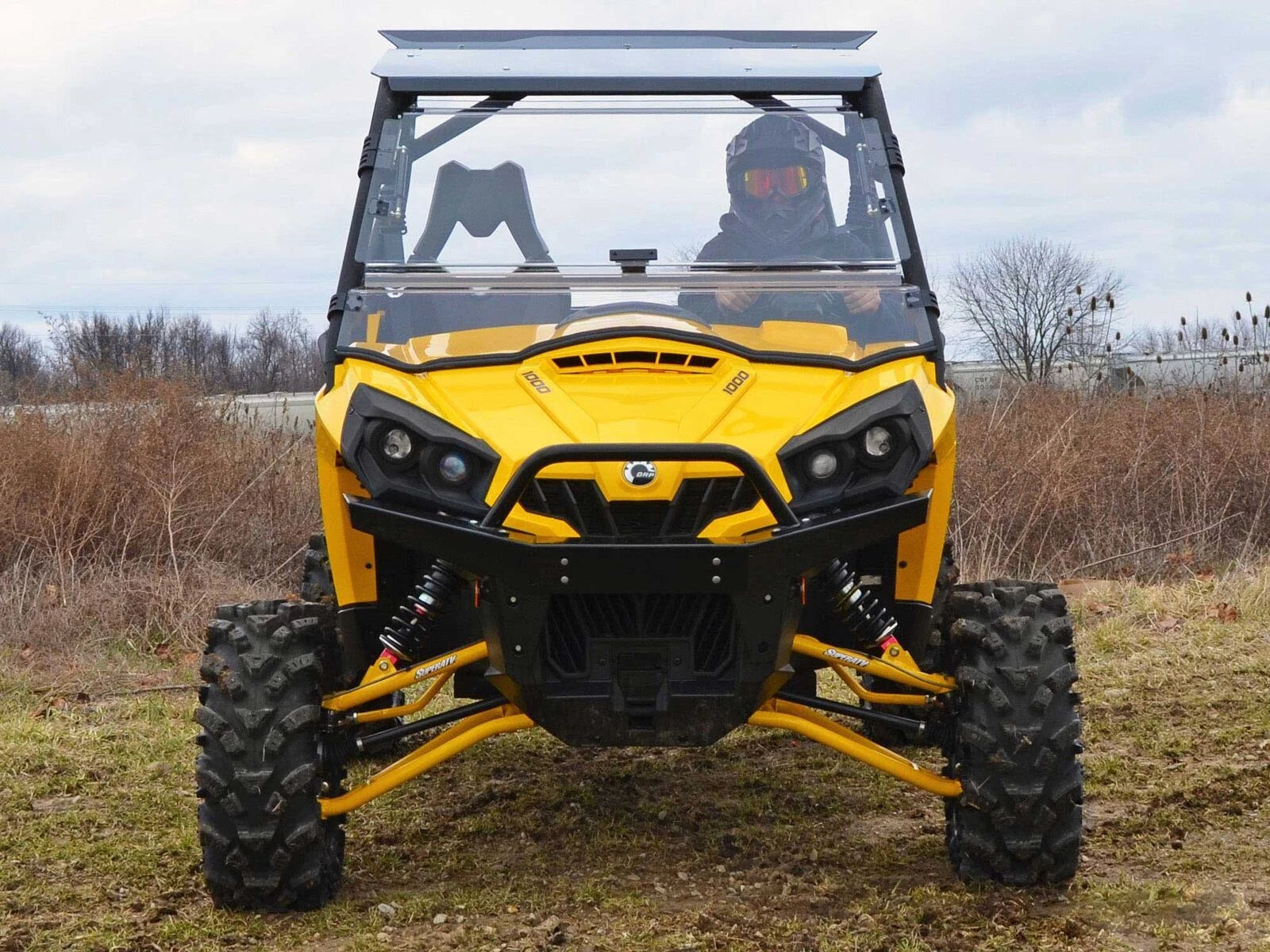 Scratch Resistant Flip Windshield for Can-Am Commander 800/1000/Max (2011–2023)