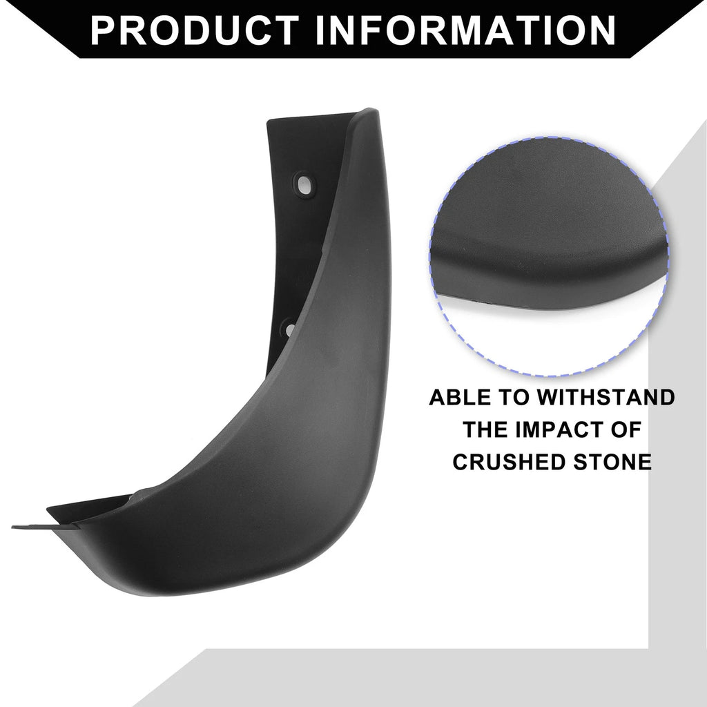Set of 2 Front & Rear Mud Flap Splash Guards for Volkswagen Golf (2015–2017) 655692321973