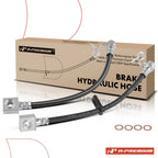 2X Rear Outer Side Brake Hydraulic Hose for Ford F-150 (2009–2011)