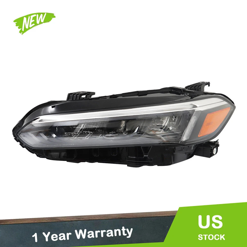 Front Headlight for Honda Civic Sport Touring (2022–2023) LED Driver Clear