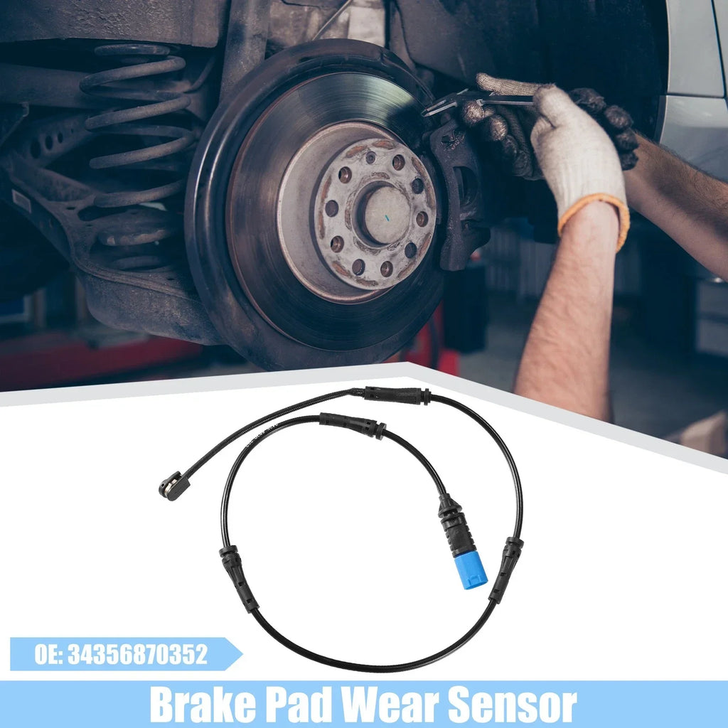 Rear Brake Pad Sensor Replacement Plastic Rubber Black Blue 1 Pcs for BMW X5