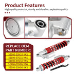 2pcs Front Shocks & Adjustable Tool for Suzuki Quadsport Z400 (2003–2014)