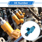 1 Pcs Fuel Injector No.0280155972 for Dodge Ram 1500 V6 3.7L (2002–2003)