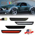 Front & Rear LED Side Marker Lights for Ford Mustang (2010–2014)