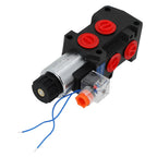 Hydraulic Control Valve 6-Port 12VDC 13GPM SAE Thread 3625PSI for