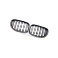 Glossy Black Double Line Front Grille for BMW 7 Series