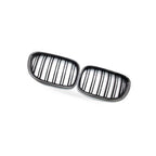 Glossy Black Double Line Front Grille for BMW 7 Series