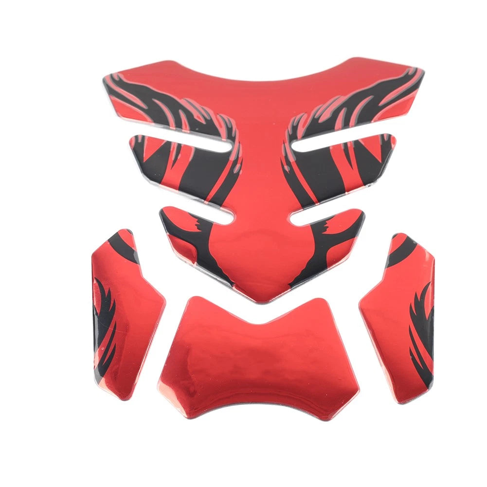 Fuel Gas Tank Pad Decals for Kawasaki Ninja 250 300 ZX10R, Honda Red