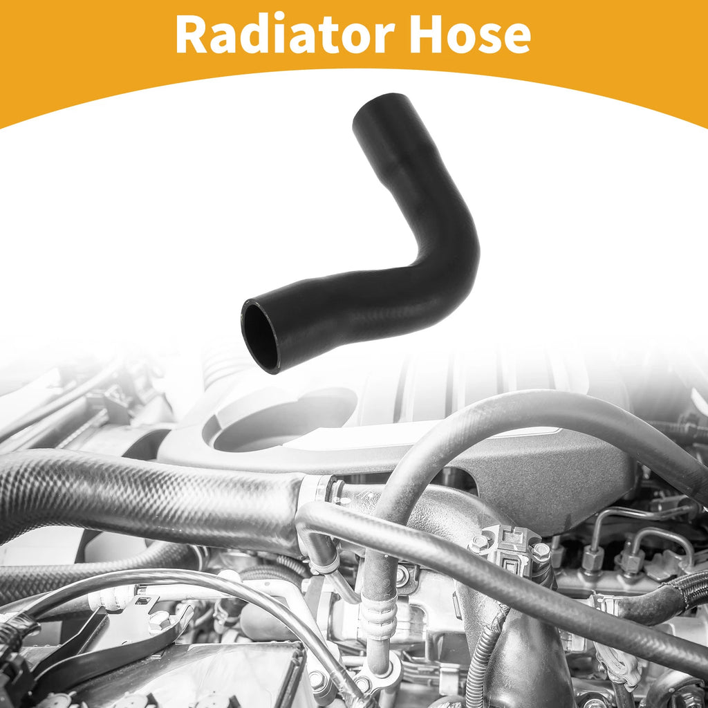 Radiator Hose for BMW 5er E39 523i 528i (1995–2000) No. 11531740474 Rubber Black