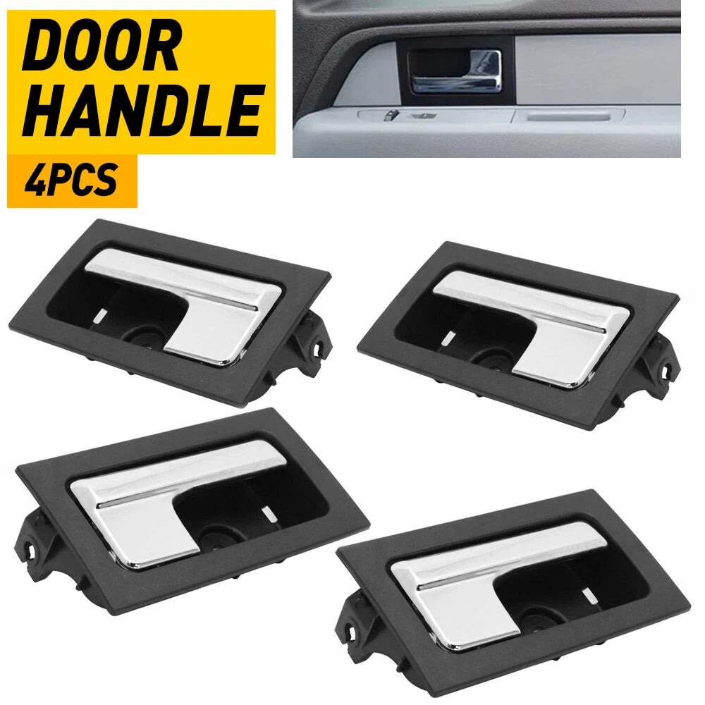 Set of 2 Inner Door Handles for Ford F150 (2009–2014)