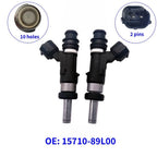 2X Fuel Injector 15710-89L00 for Suzuki Outboard 15HP 20HP 9.9HP (1990–2023)