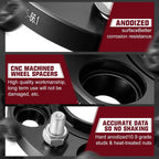 15mm Hub Centric Wheel Spacers for Nissan Sentra (2007-2022)