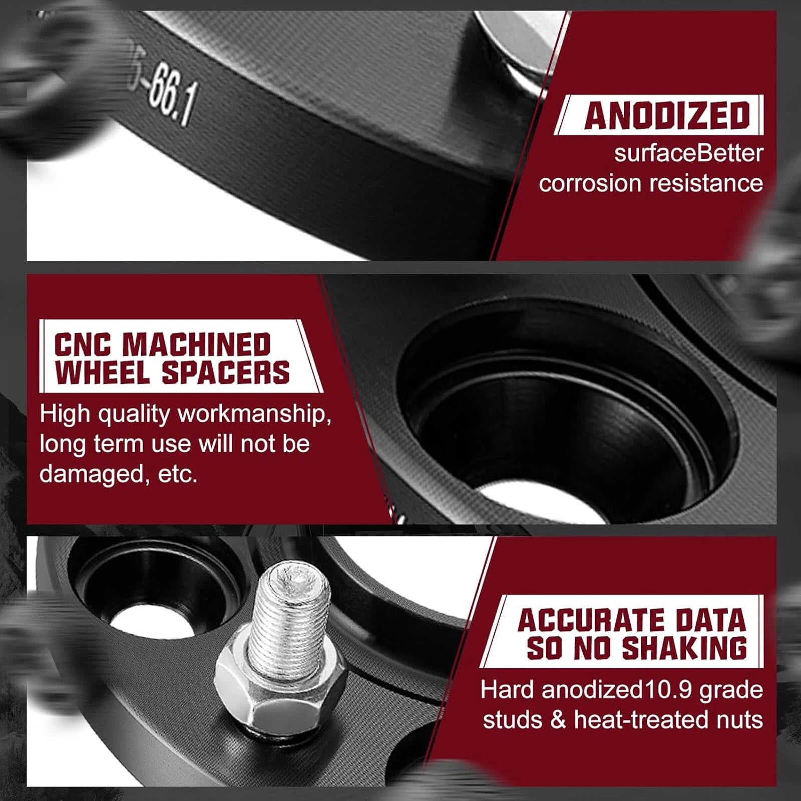 15mm Hub Centric Wheel Spacers for Nissan Sentra (2007-2022)
