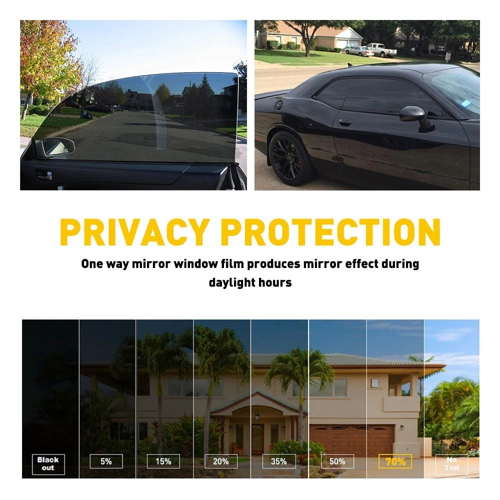 Heat UV Rejection Nano Ceramic Window Film for Car (20" x 10ft)
