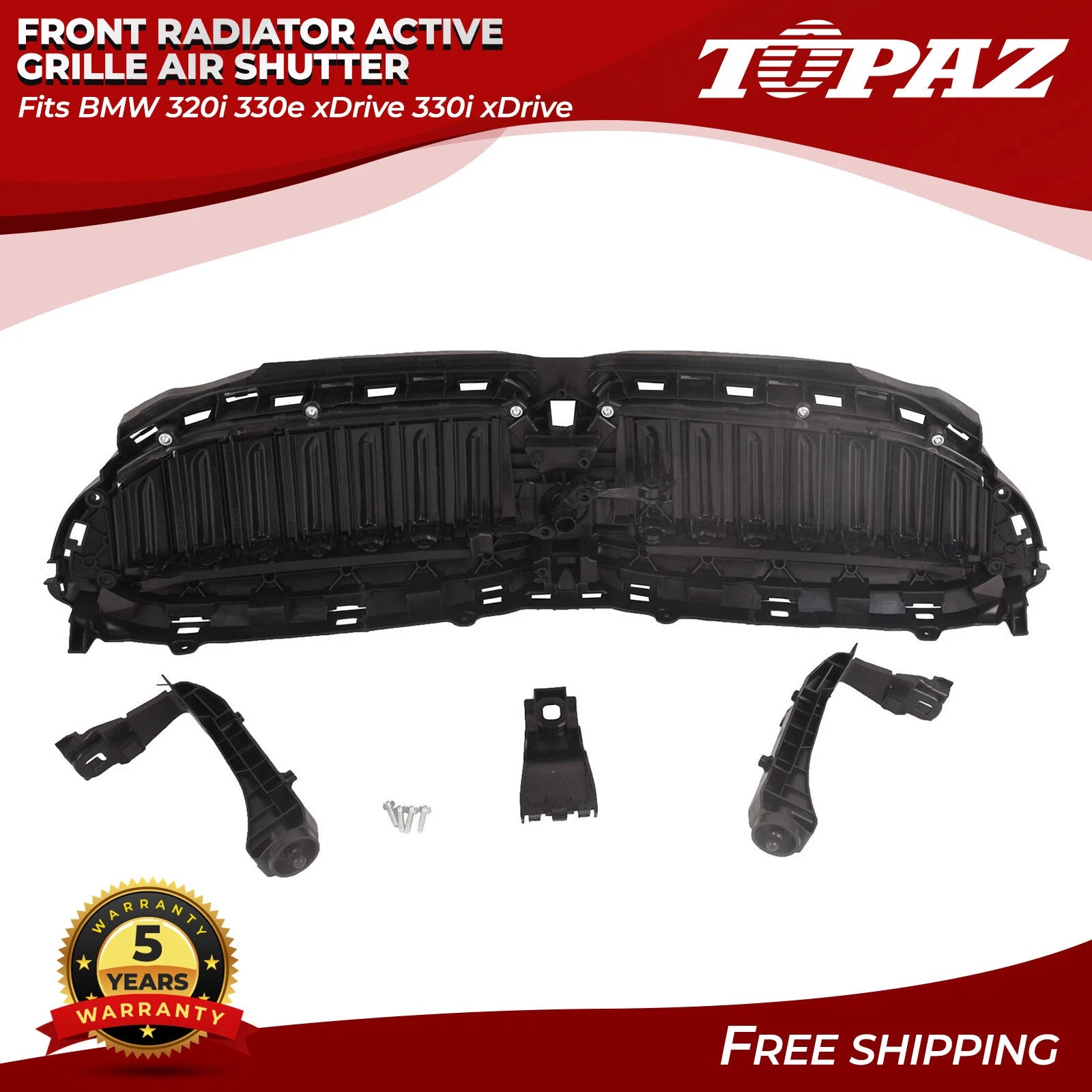 Active Grille Air Shutter for BMW 320i 330e xDrive 330i xDrive (2016–2022)