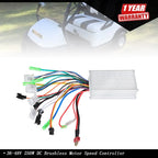 Brushless DC Motor Speed Controller for Electric Bicycle (250W 36-48V)