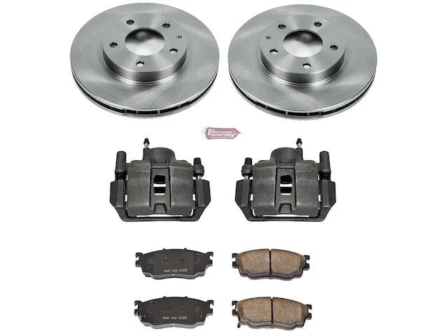 Front Brake Pad and Rotor Kit for Mazda 626 (1998–2002) VD425DH
