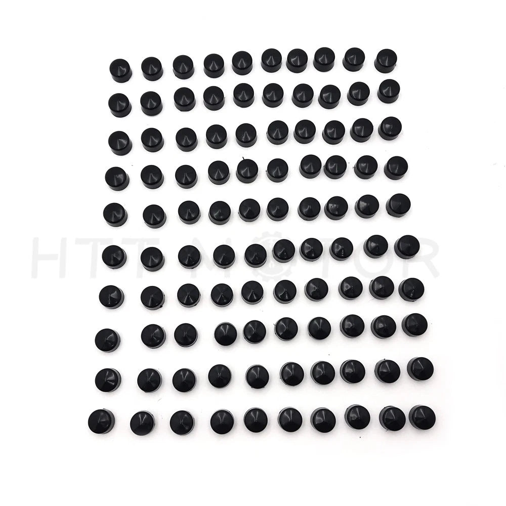100 Piece Allen Socket Bolt Cap Dress Kit for Harley (Fits Misc Hardware)