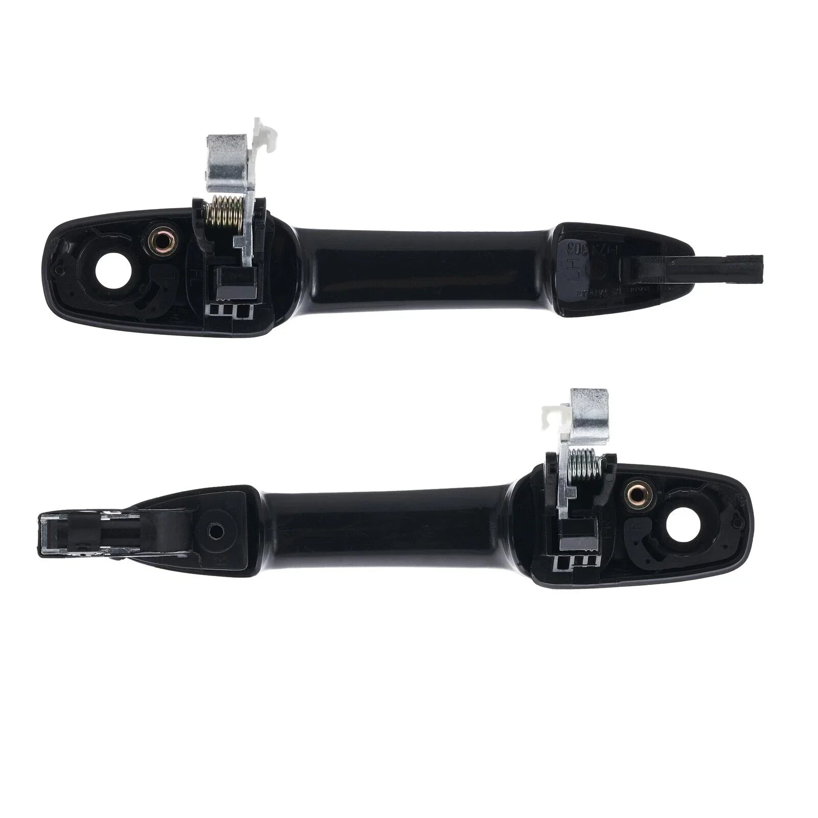 2 x Black Front LH + RH Door Handle Outer for Ford Ranger Mazda BT50 (2006–2011)