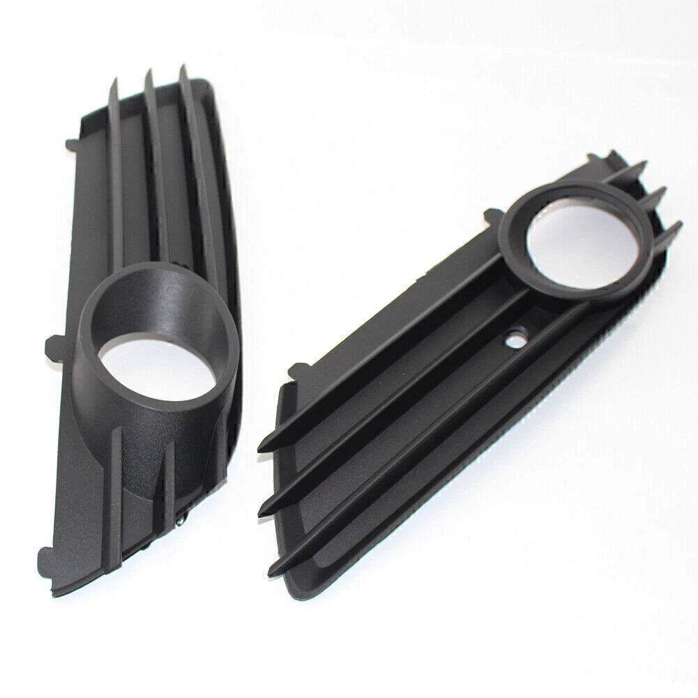 Set of 2 Front Bumper Lower Grille Fog Light Holes for Vauxhall Astra H (2004–2007)
