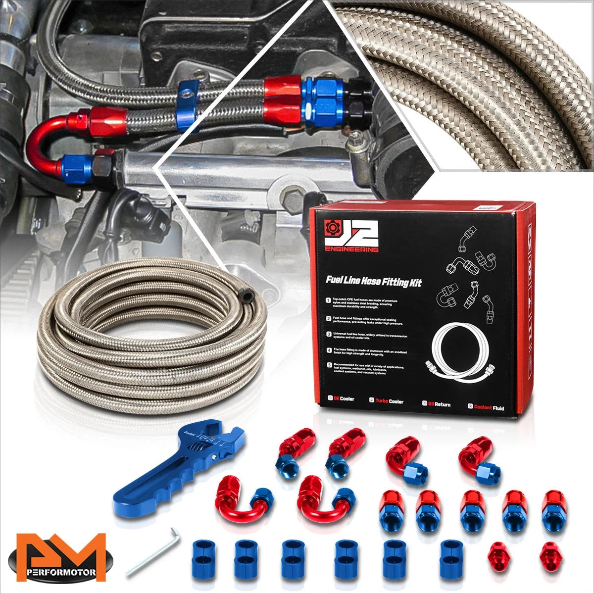 10 Gallon Aluminum Chrome Fuel Cell for Universal Applications