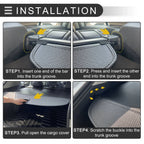 Retractable Cargo Cover for Honda CR-V 2017-2022 Trunk Parcel Shelf Gloss Black