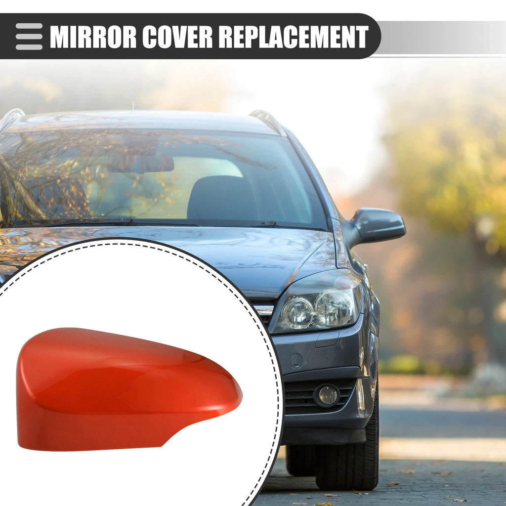 Left Side Mirror Cover Cap for Toyota Yaris (2012–2020) - Orange