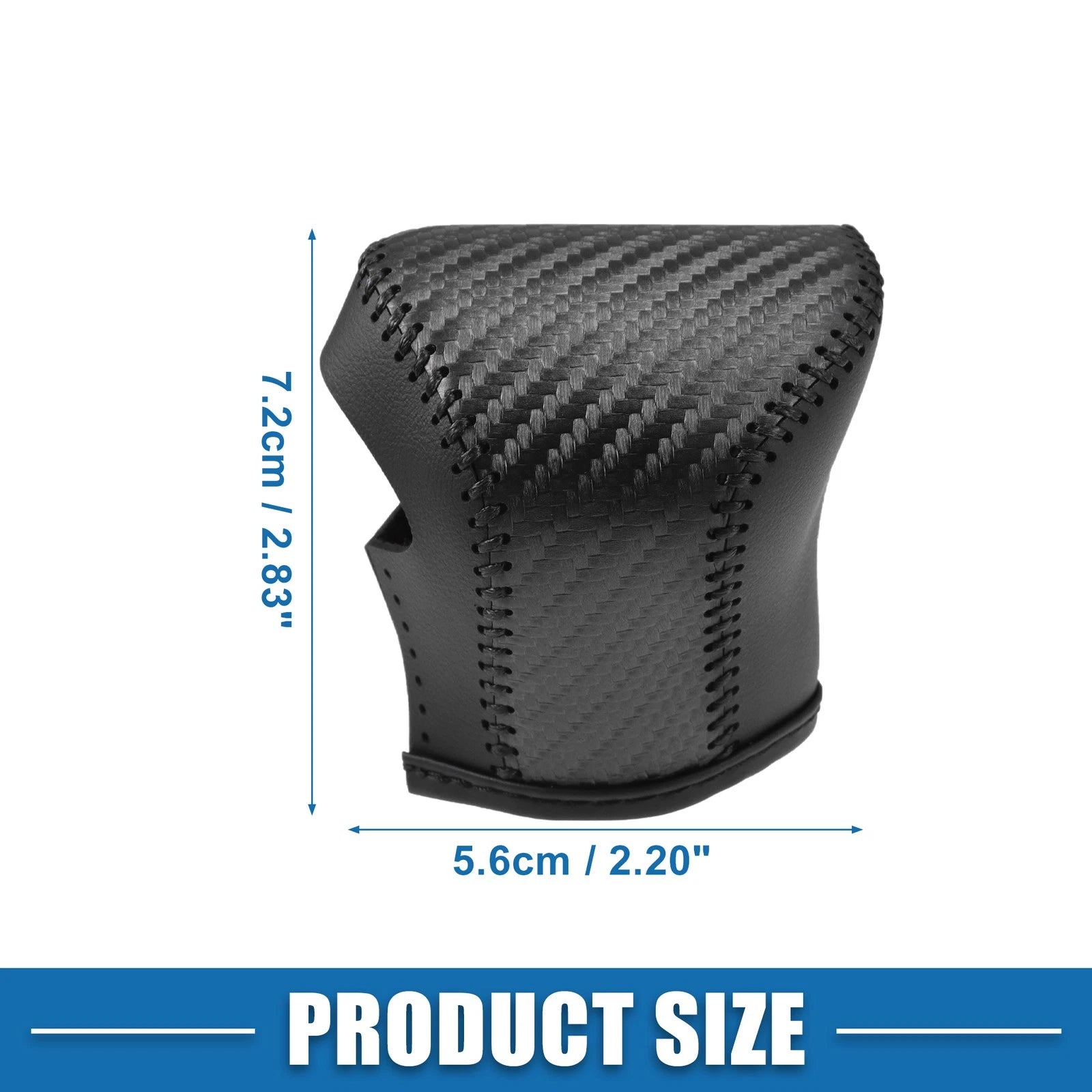 Gear Shift Head Knob Cover for Lexus UX 200, UX 250h (2019–2022) Black