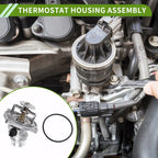 Engine Coolant Thermostat Housing Assembly for BMW E39 540i E38 740i 740iL E53 (1995–2003)