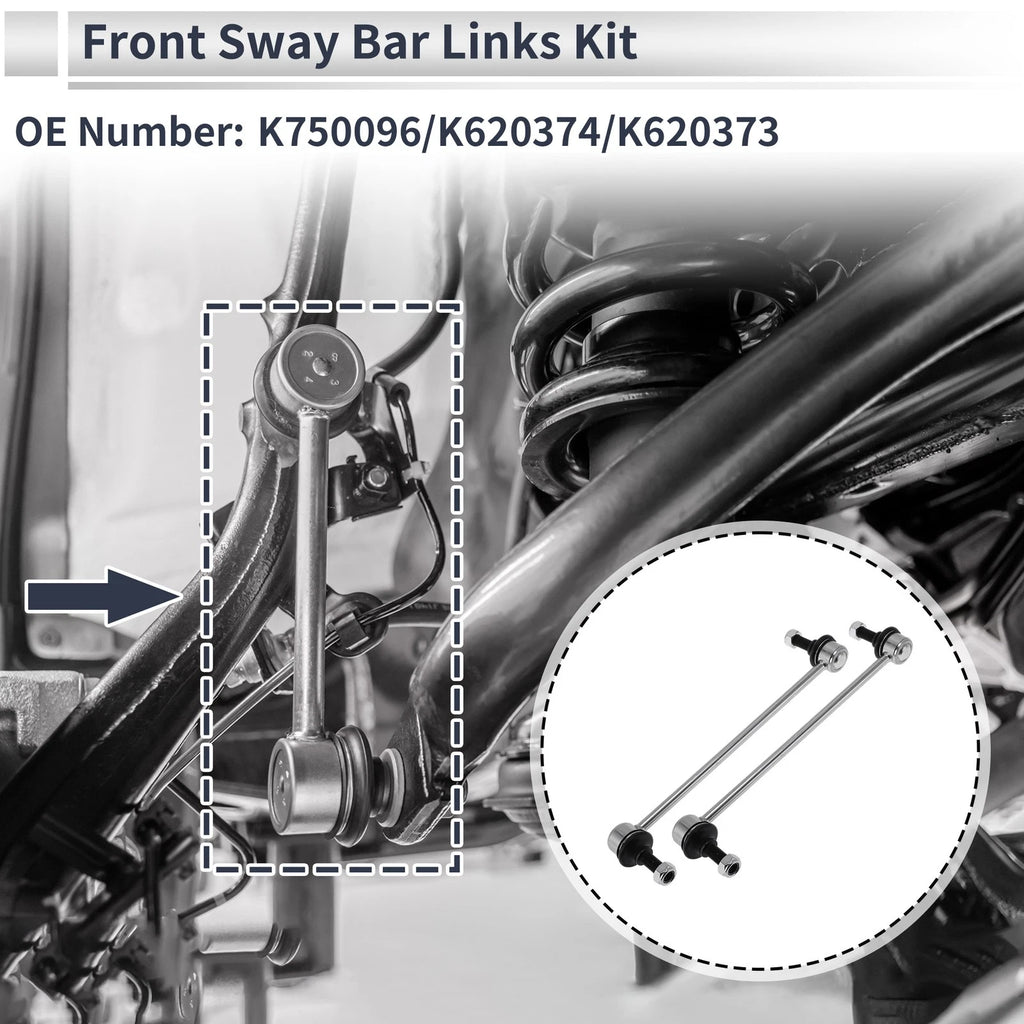 Front Stabilizer Bar Links for Nissan Sentra (2007–2012) No.K750096