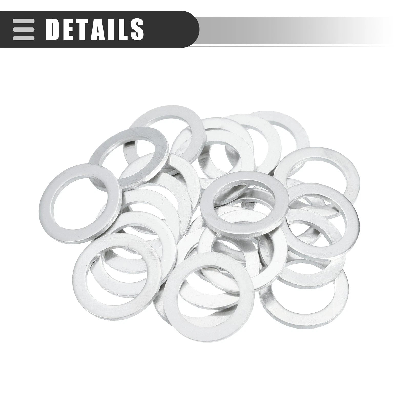 24 Pcs Oil Drain Plug Gaskets for Honda Accord (2008–2016) No. 90471PX4000