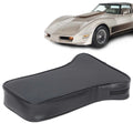 Center Console Armrest Pad for Chevrolet Corvette (1967–1982) Black Leather