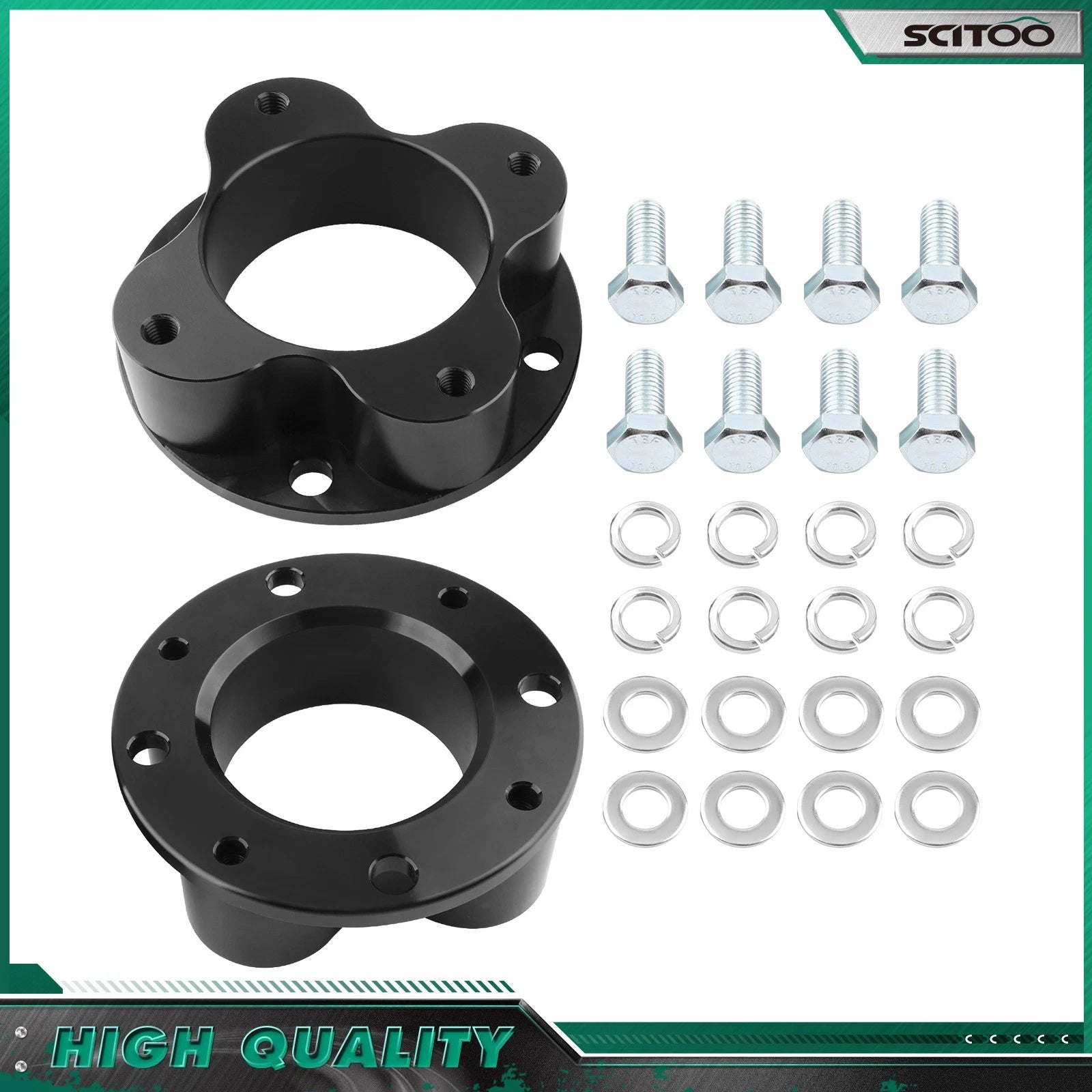 3 Inch Leveling Kit for Toyota Tacoma (2024) 2WD 4WD 6 Lug Black