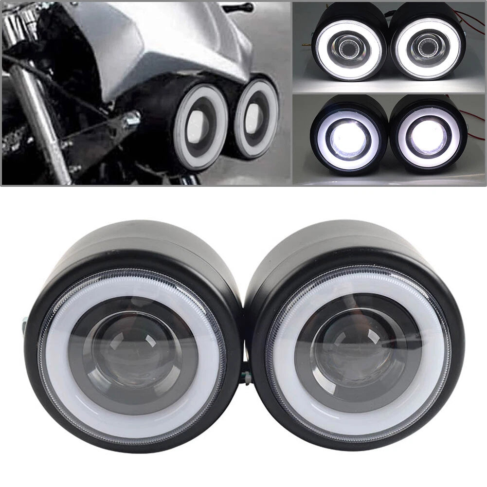 Twin Headlight Dual Lamp for Harley Street Fighter (Universal)