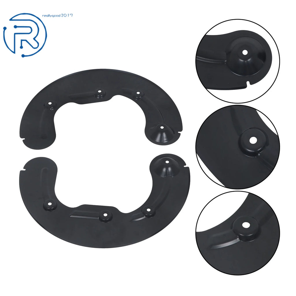 Set of 2 Front Brake Backing Plates for Ford F-150 (2004–2008)