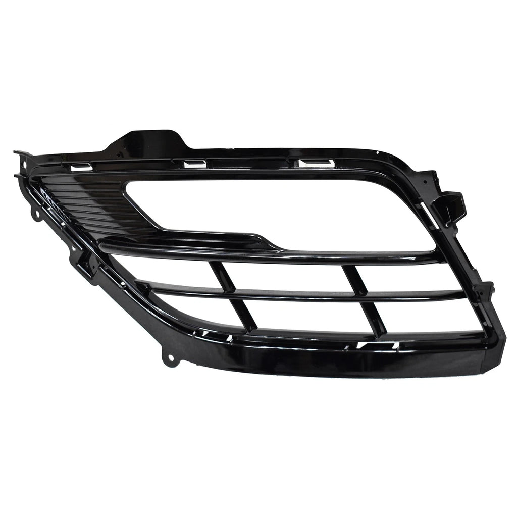 Replacement Black Gloss ABS Plastic Front Driver Side Fog Light Bezel