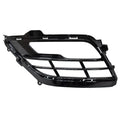 Replacement Black Gloss ABS Plastic Front Driver Side Fog Light Bezel