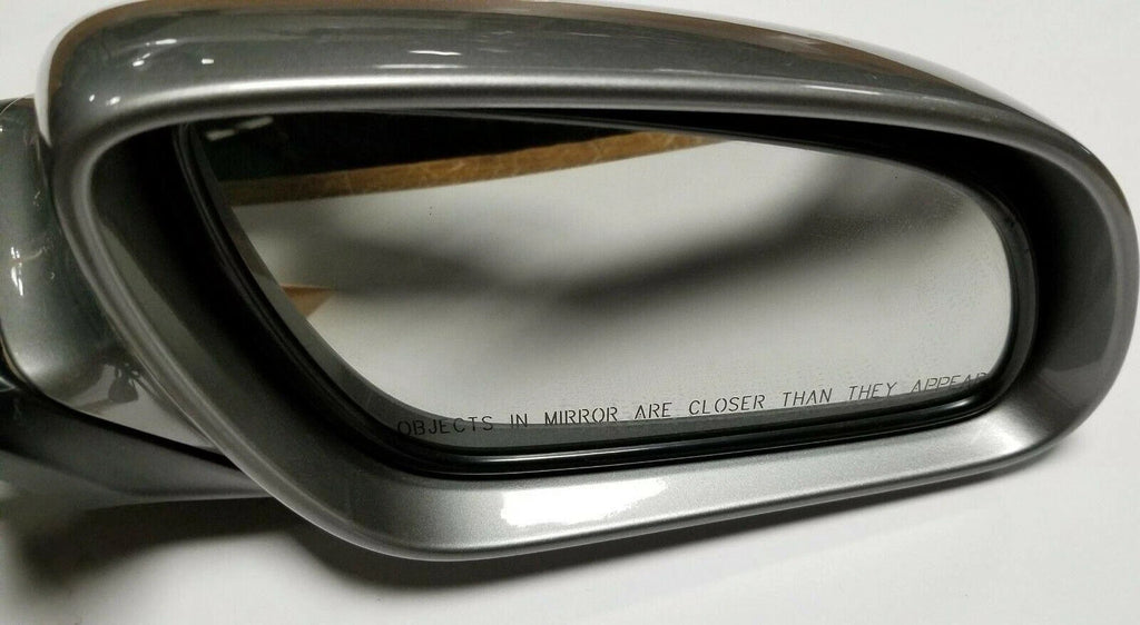 Right Passenger Side View Door Mirror for Audi A8 (2003–2006) - Silver