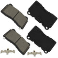 Set of 4 Front Metallic Brake Pads for Buick Regal, Cadillac ATS, STS, Ford, Mitsubishi