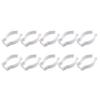 Set of 10 Narrow Base Storage Hangers for Home Organization