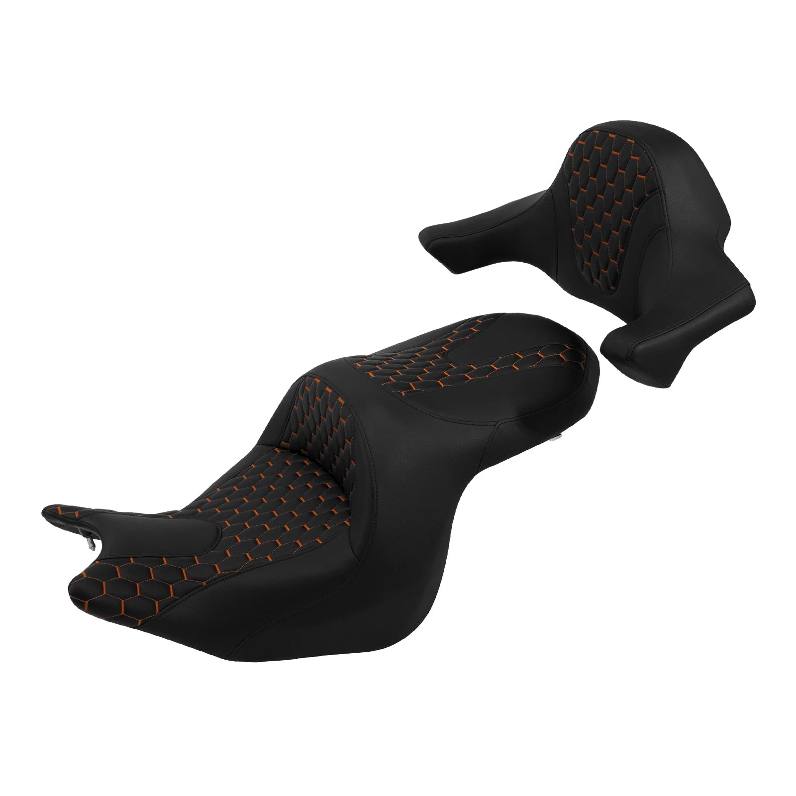 Driver Passenger Seat with Backrest Pad for Honda Goldwing 1800 (2018–2023)